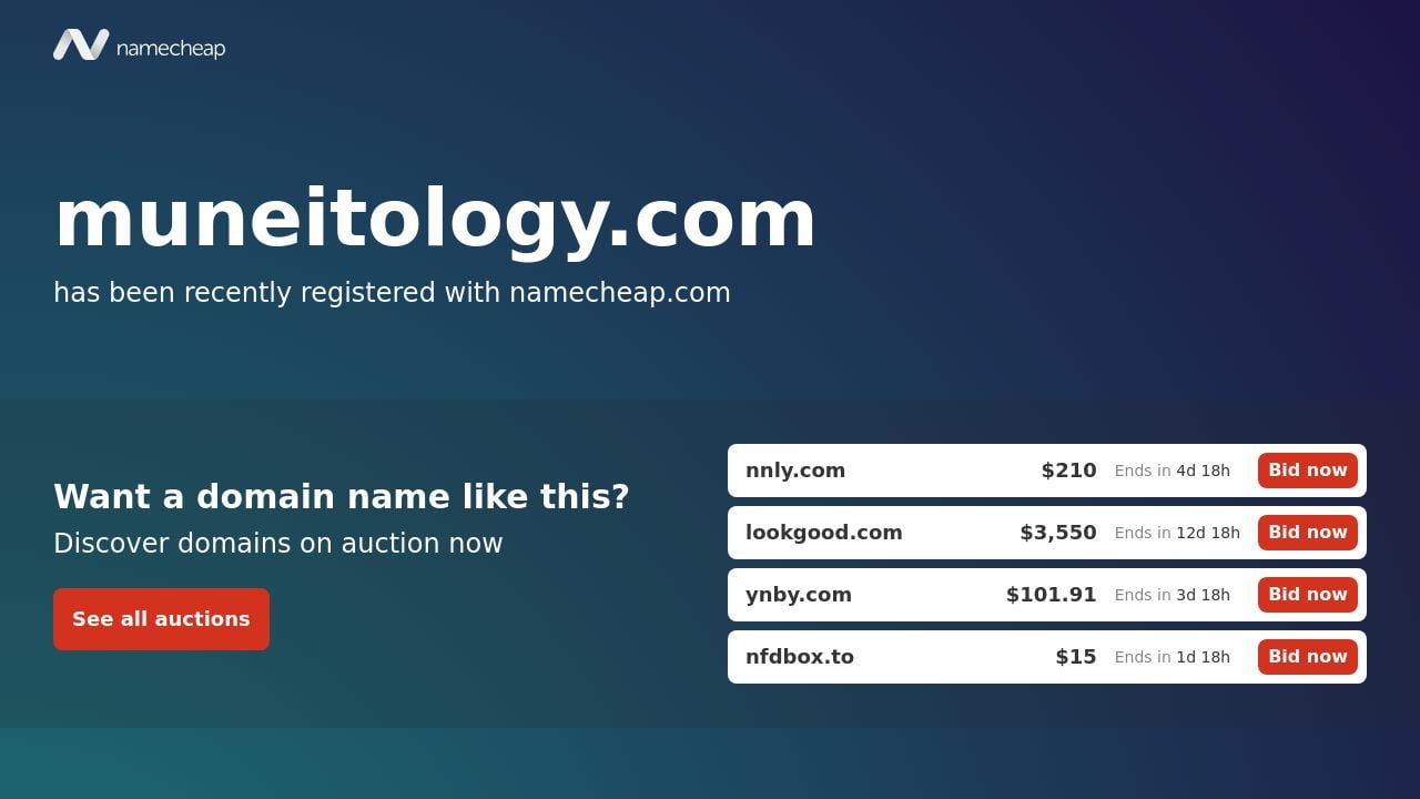 Screenshot of Muneitology.com