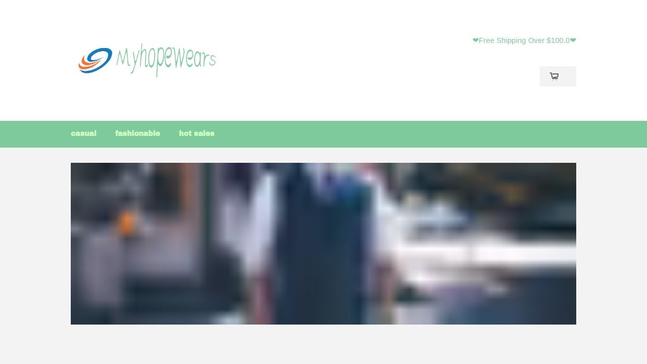 Screenshot of Myhopewears.net