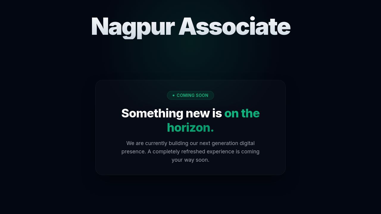 Screenshot of Nagpurassociate.com