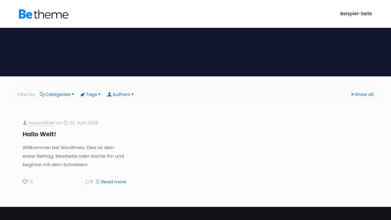 Screenshot of Neuroathletik-mainz.de