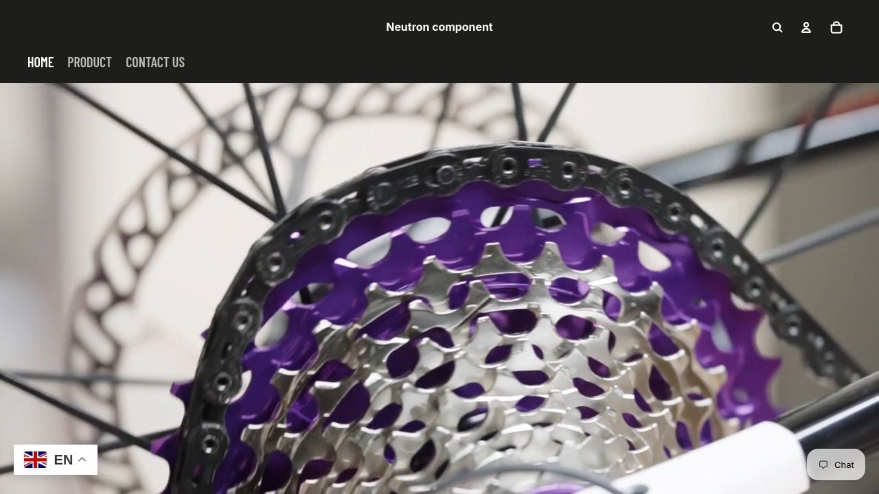Screenshot of Neutron.bike