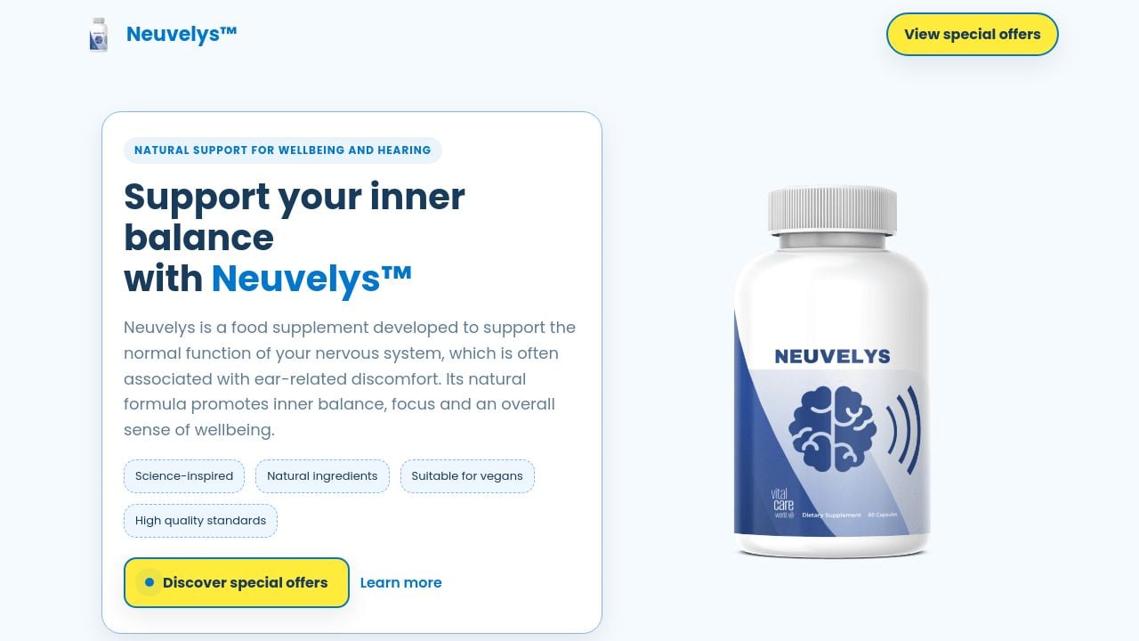 Screenshot of Neuvelys.com