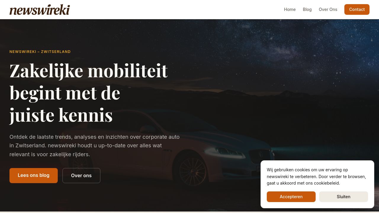 Screenshot of Newswireki.com
