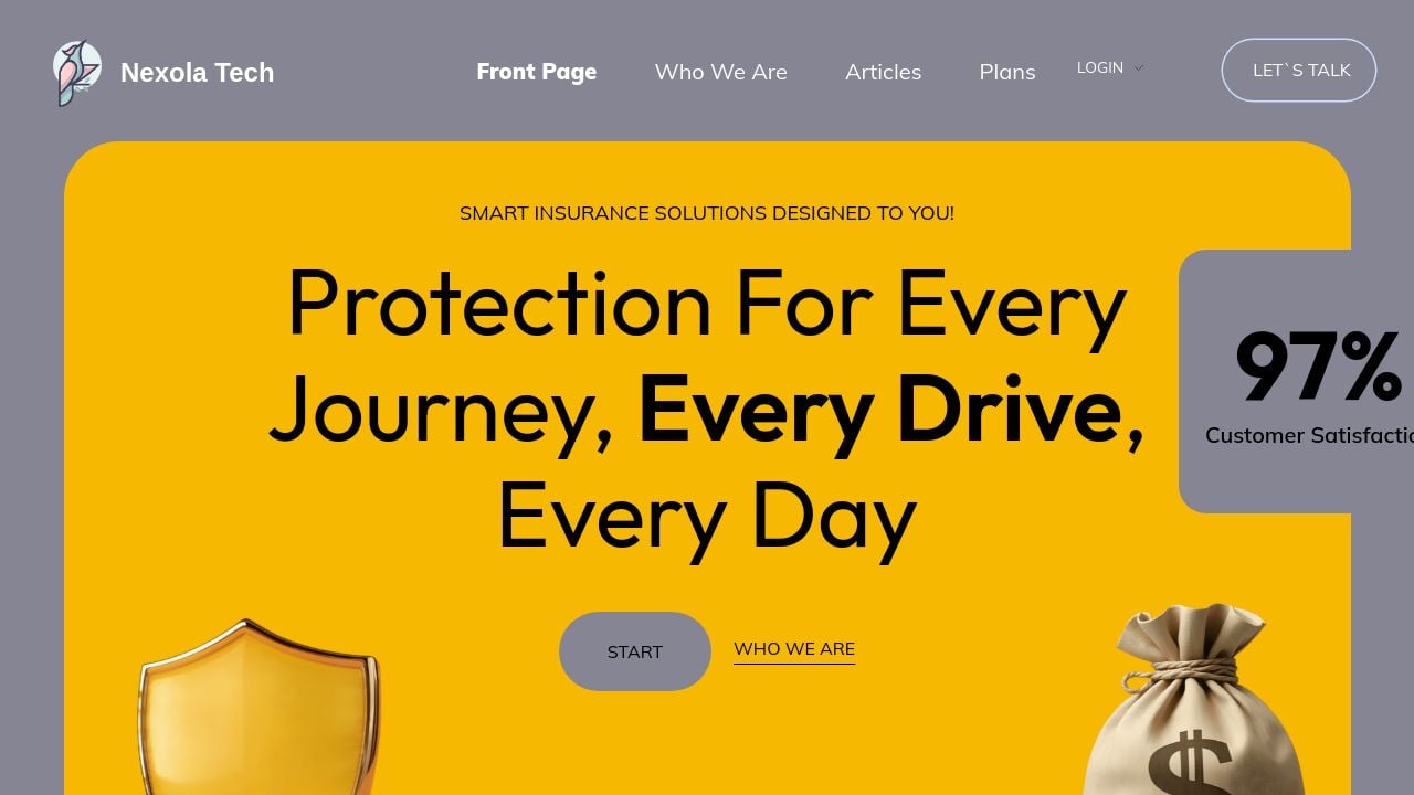 Screenshot of Nexolatech.com