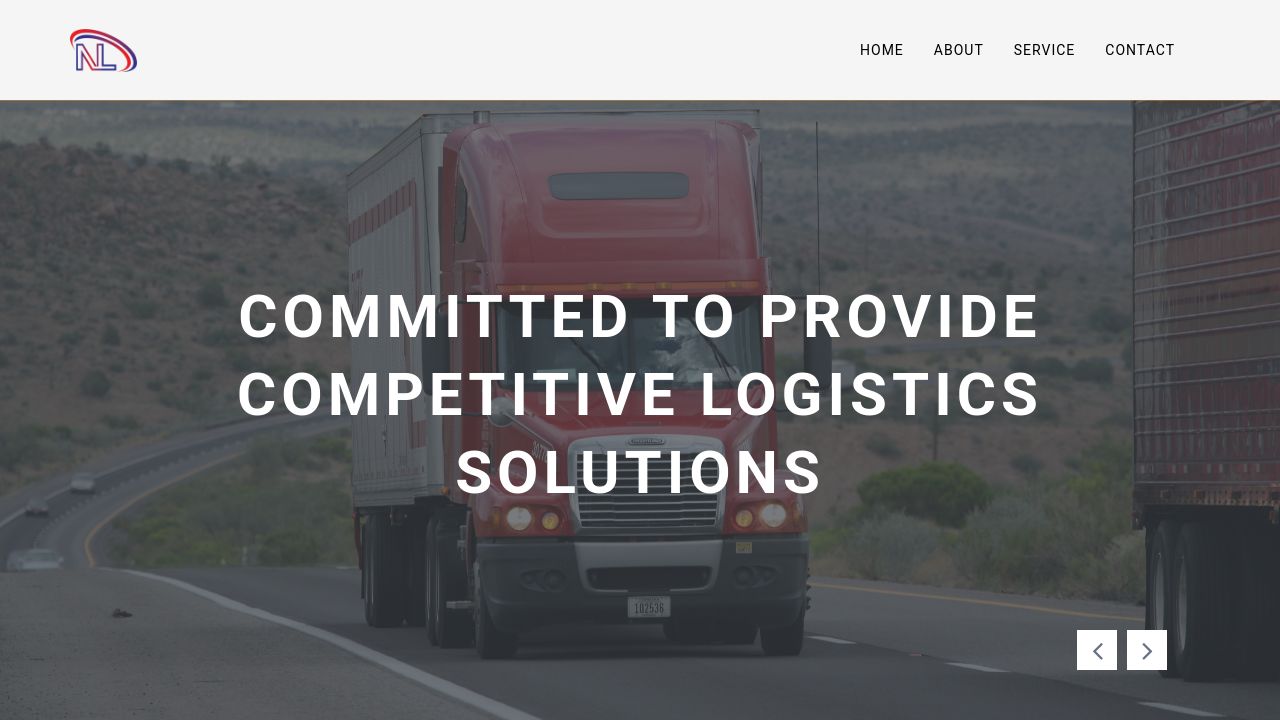 Screenshot of Nobel-logistics.com