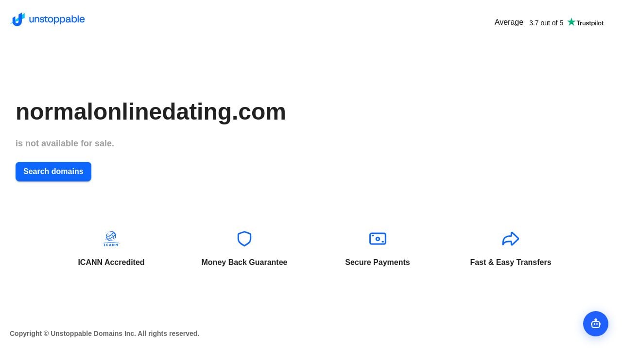 Screenshot of Normalonlinedating.com