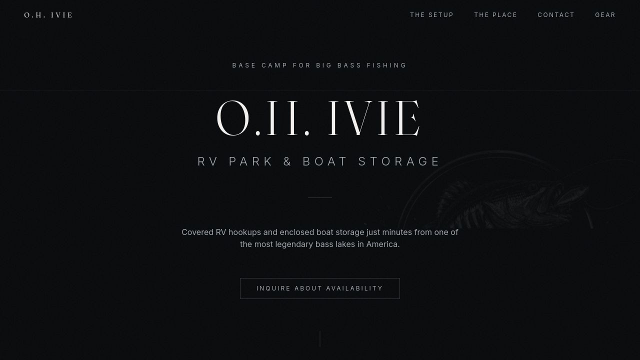 Screenshot of Ohiviervandboatstorage.com