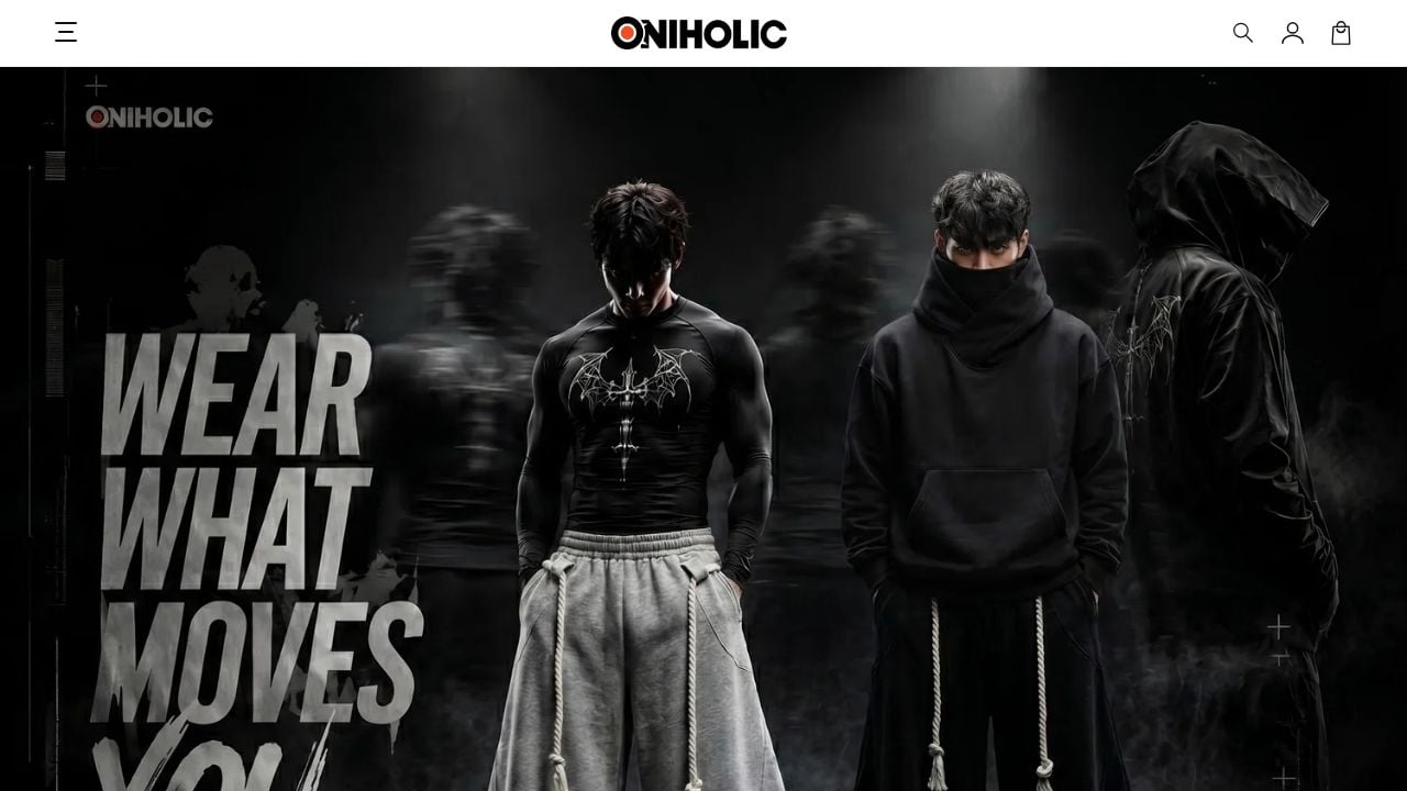 Screenshot of Oniholic.com