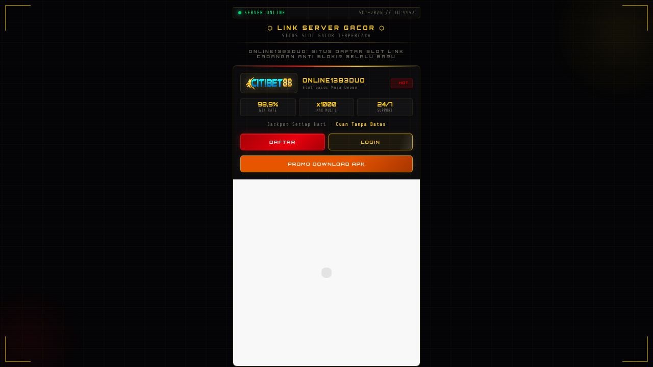 Screenshot of Online1383duo.site