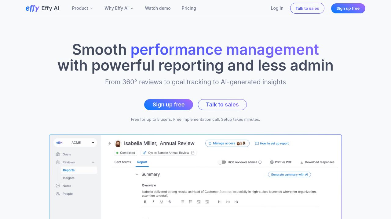 Screenshot of Openeffy.com