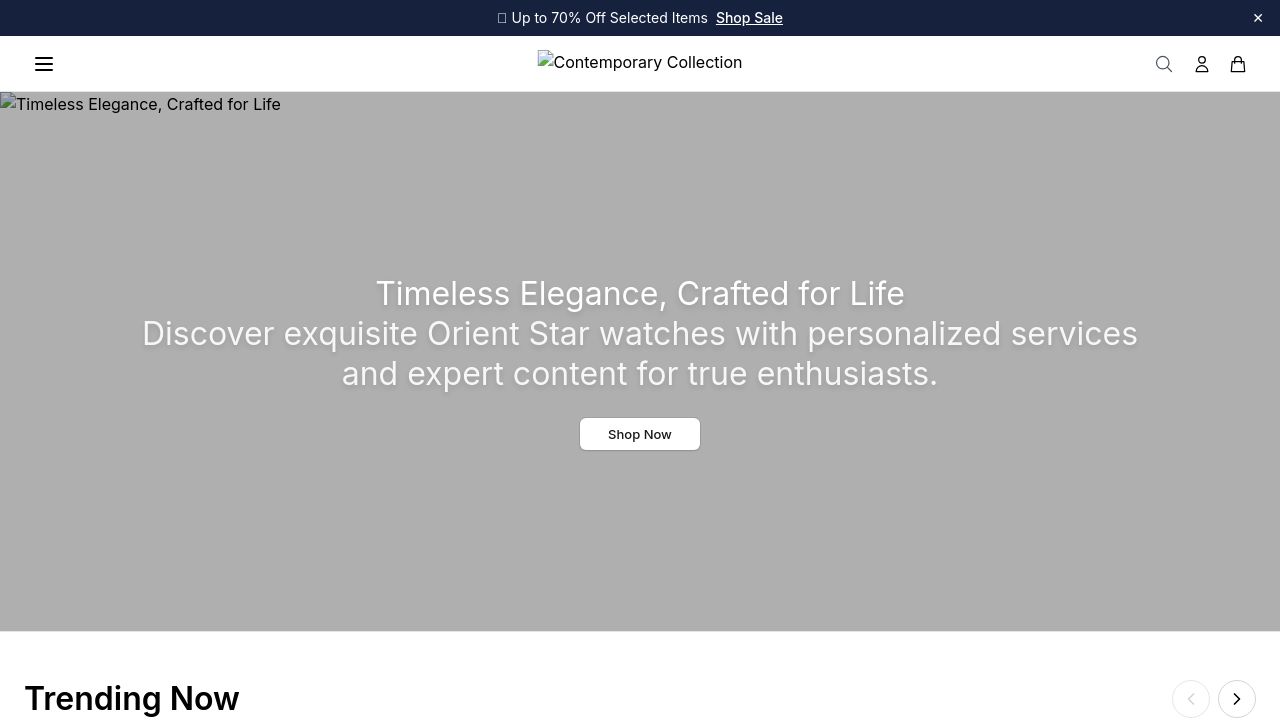 Screenshot of Orientstarstyle.shop