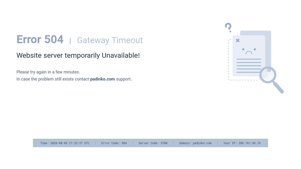 Screenshot of Padinko.com