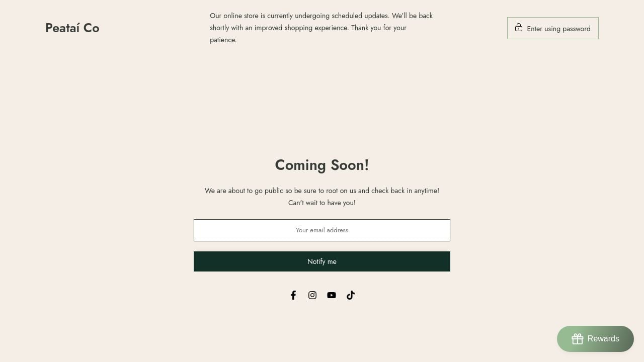 Screenshot of Peataico.ie