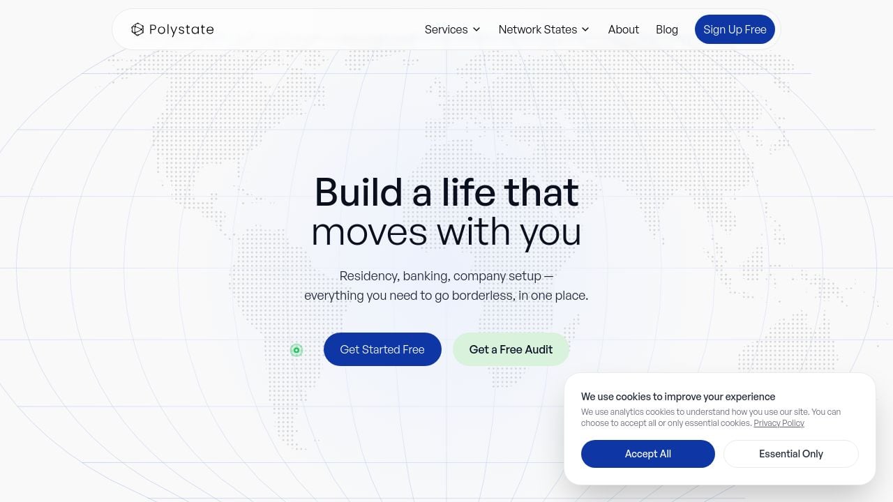 Screenshot of Polystate.io
