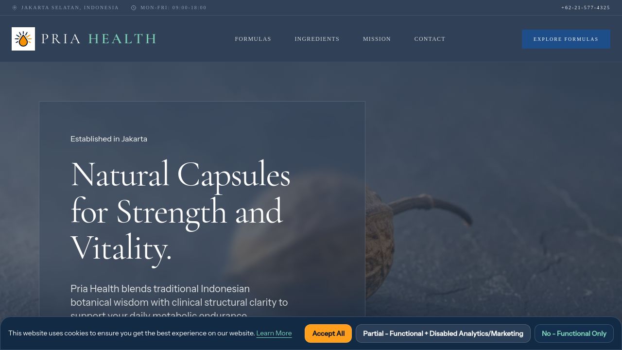 Screenshot of Priahealthqh.info