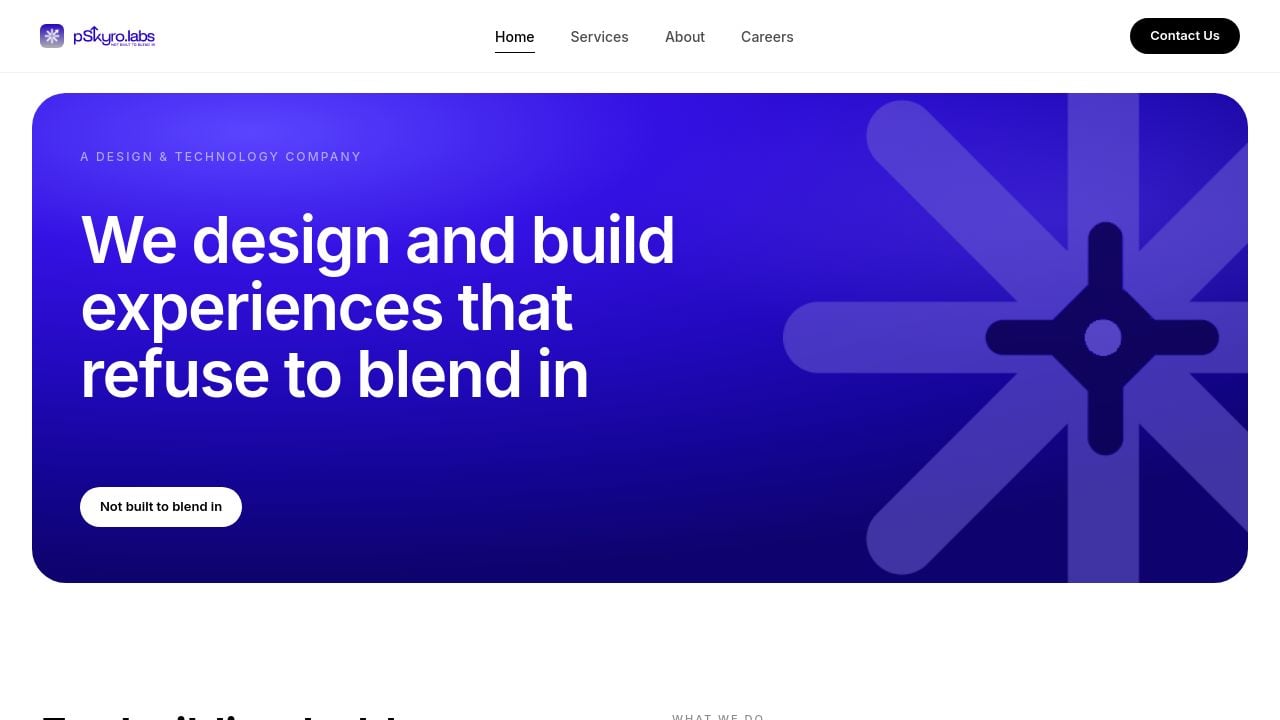 Screenshot of Pskyrolabs.com