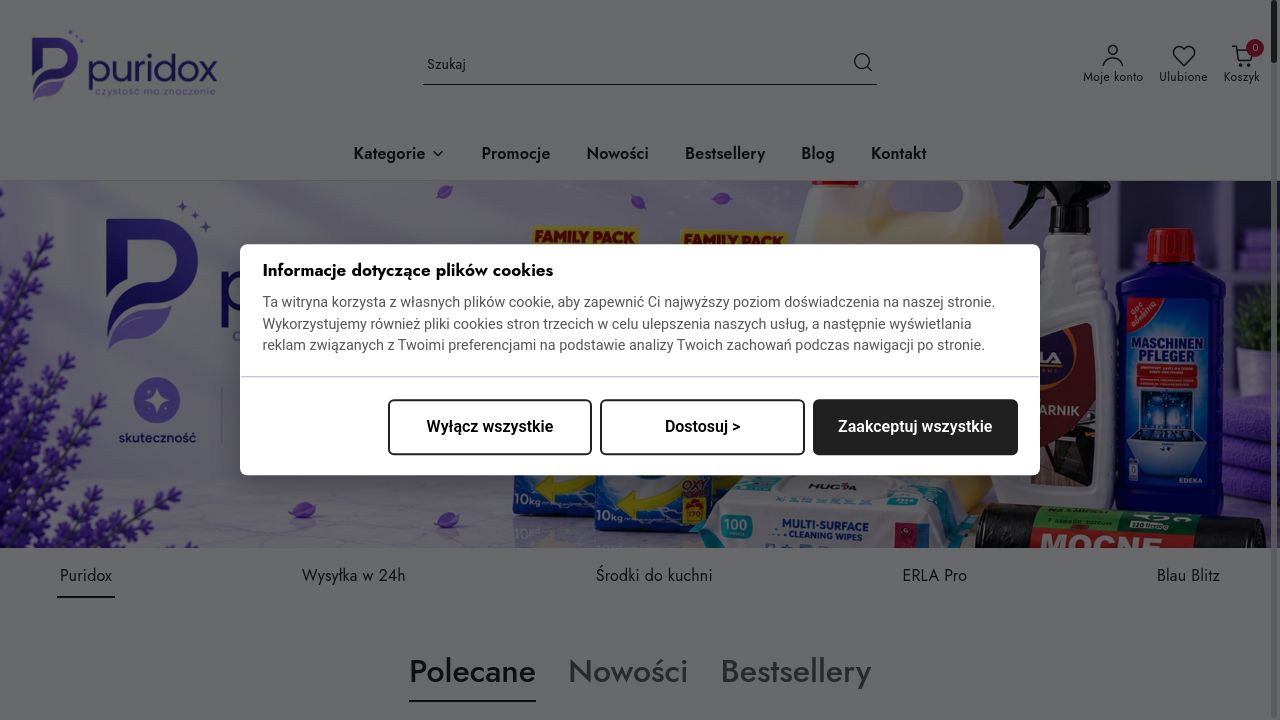 Screenshot of Puridox.pl