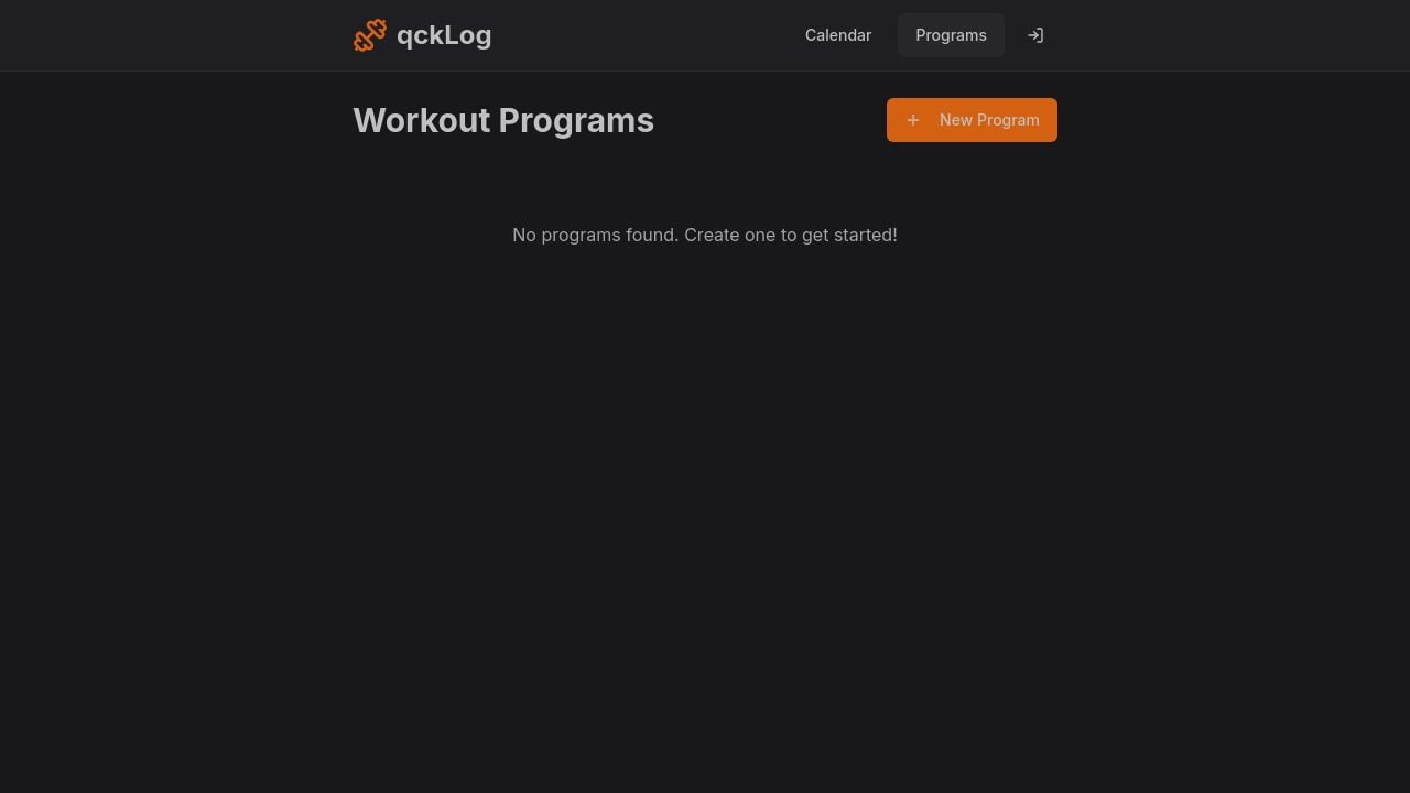 Screenshot of Qcklog.com