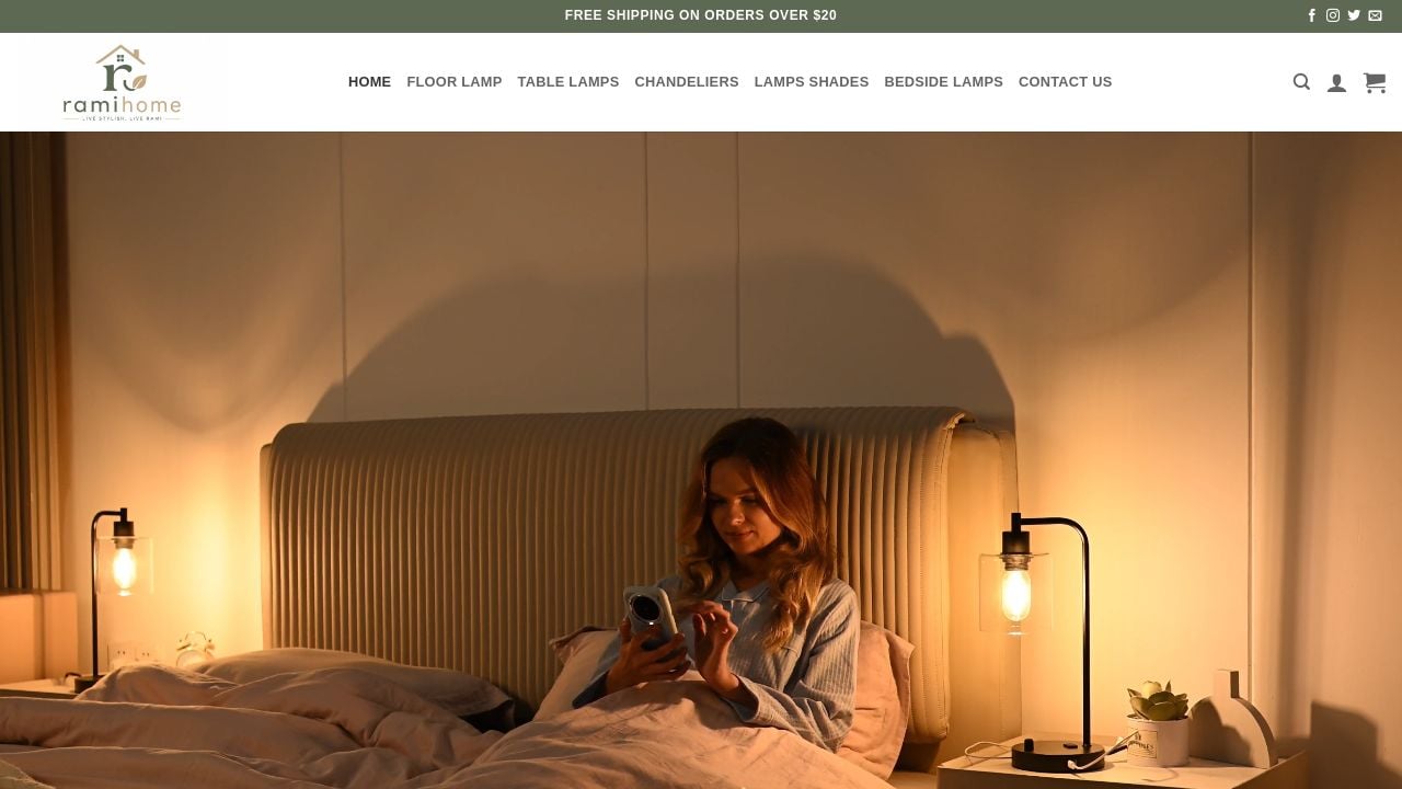 Screenshot of Ramihome.shop