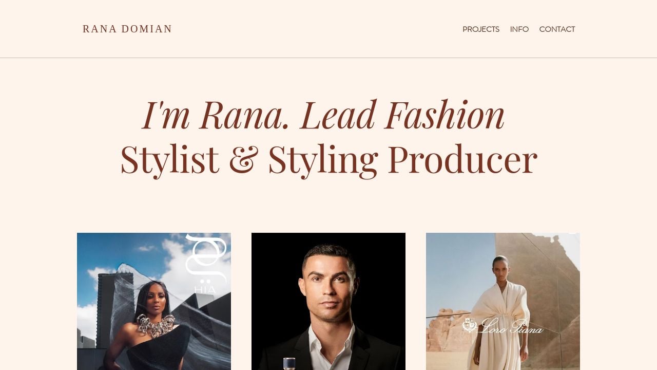 Screenshot of Ranadomian.com