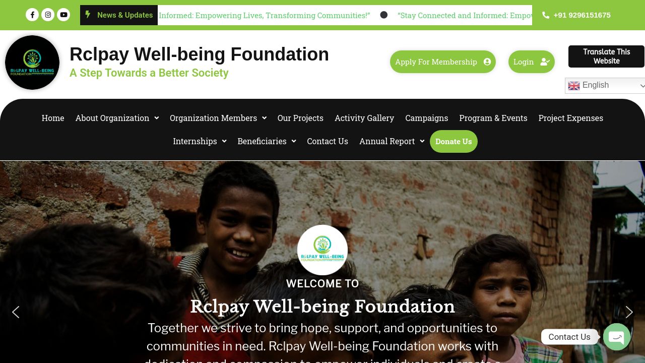 Screenshot of Rclpay.org