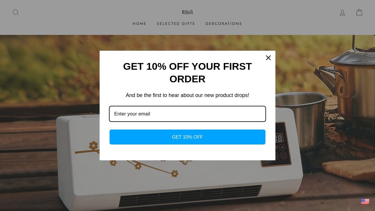 Screenshot of Ribili.com