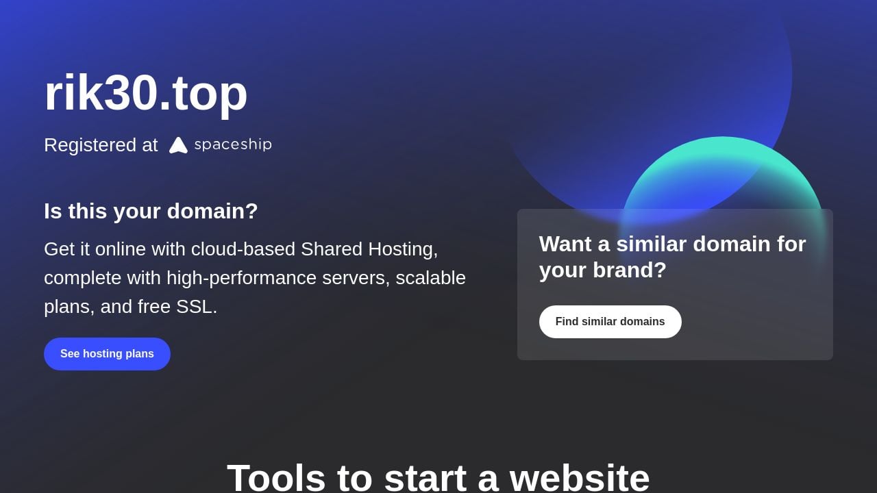 Screenshot of Rik30.top