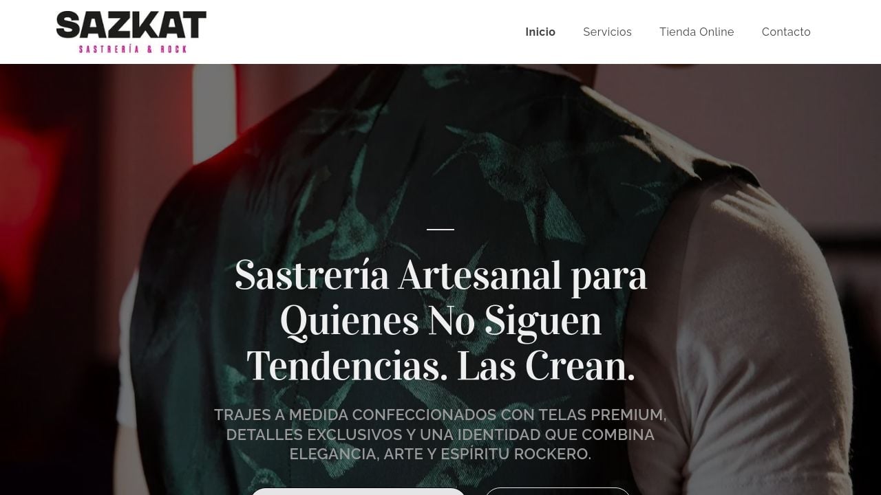 Screenshot of Sazkatsastreria.com