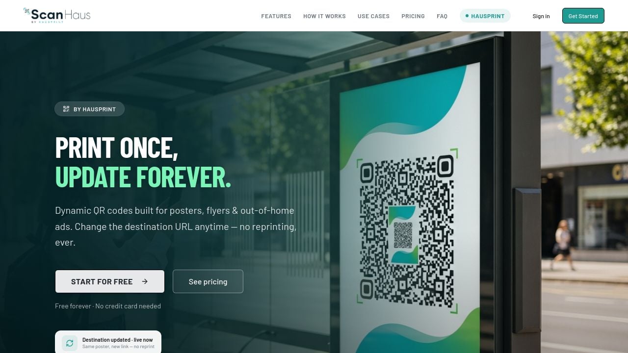 Screenshot of Scanhaus.co
