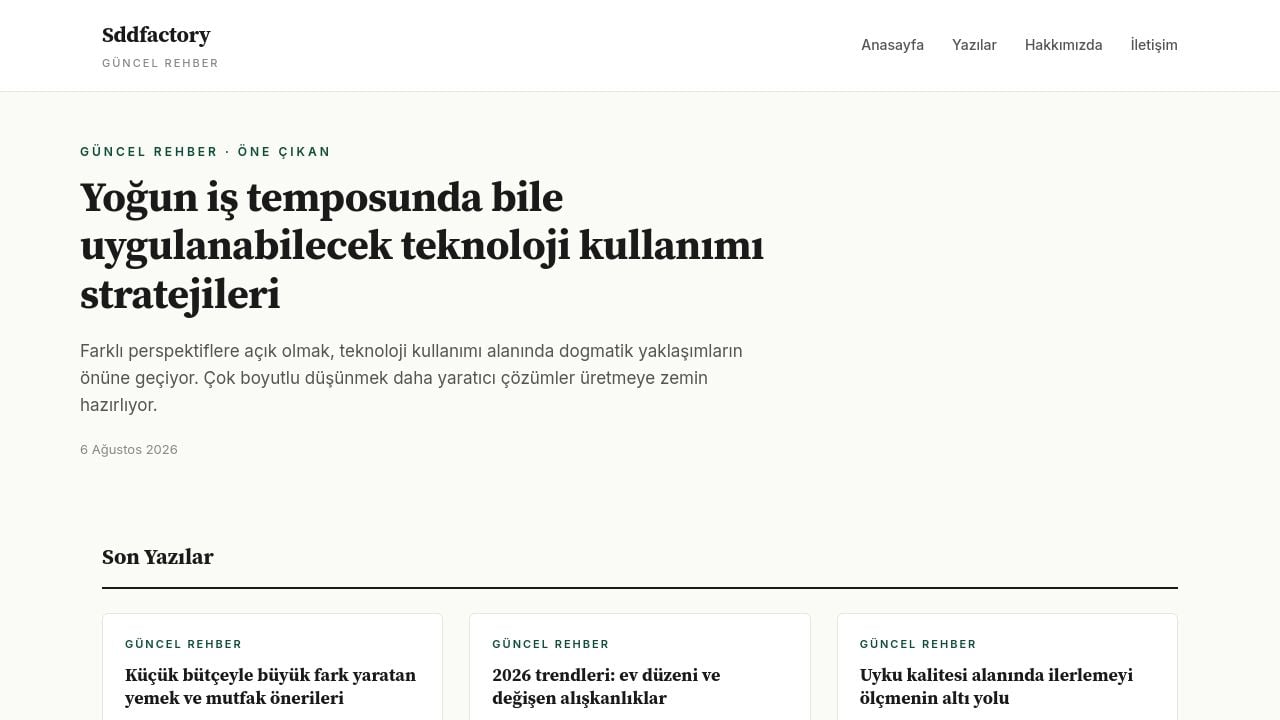 Screenshot of Sddfactory.cloud