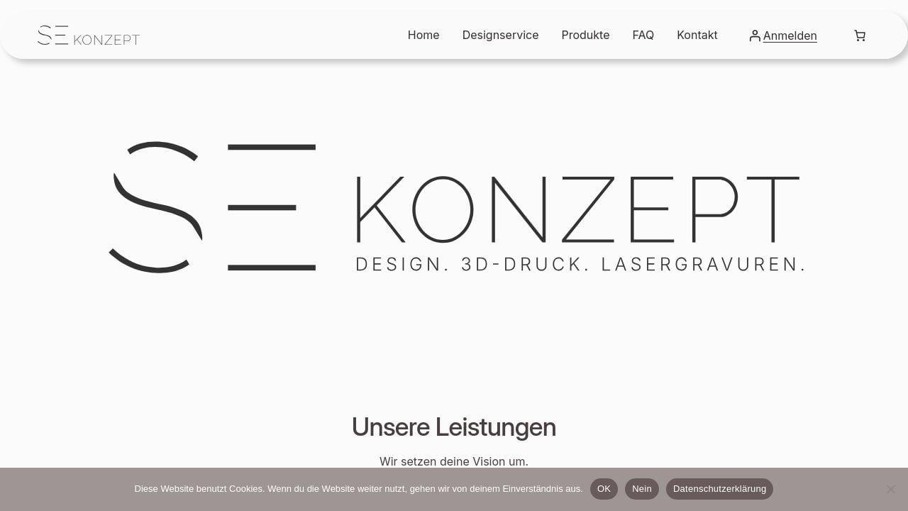 Screenshot of Se-konzept.de