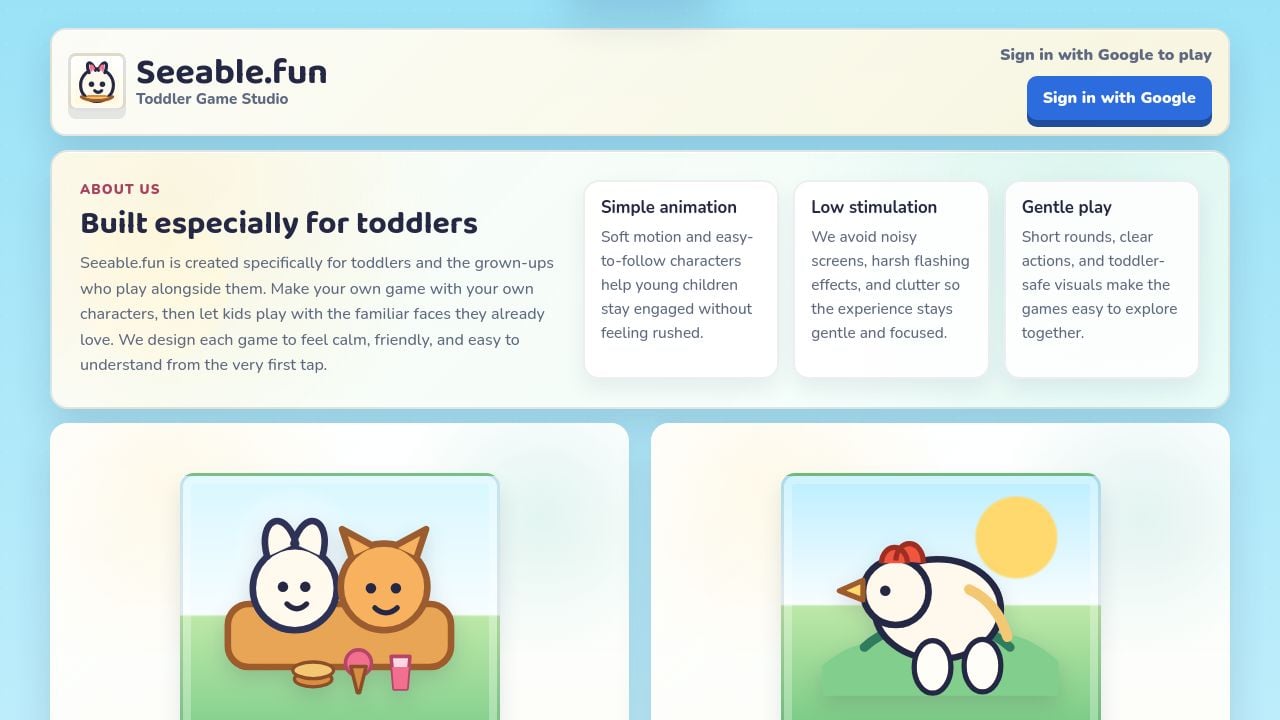 Screenshot of Seeable.fun