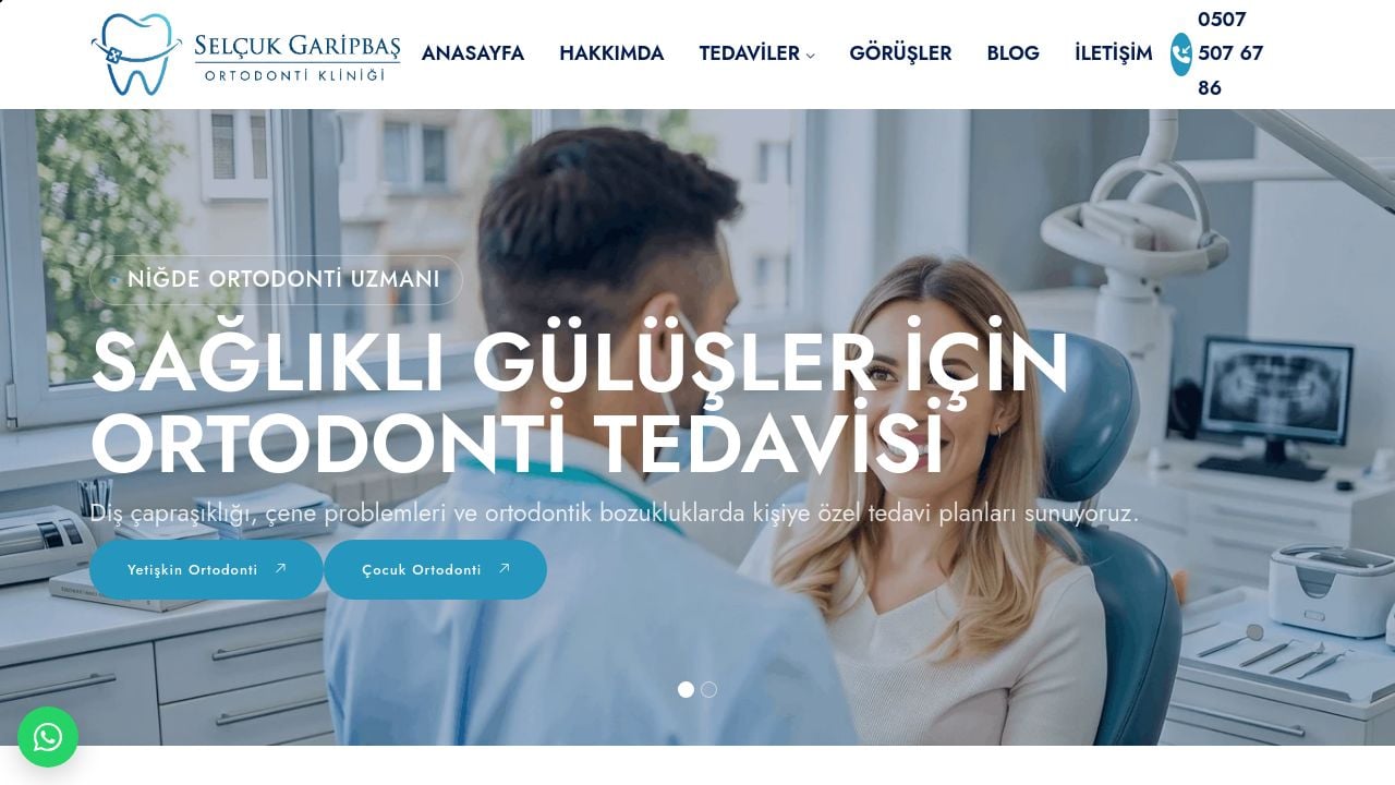 Screenshot of Selcukgaripbas.com