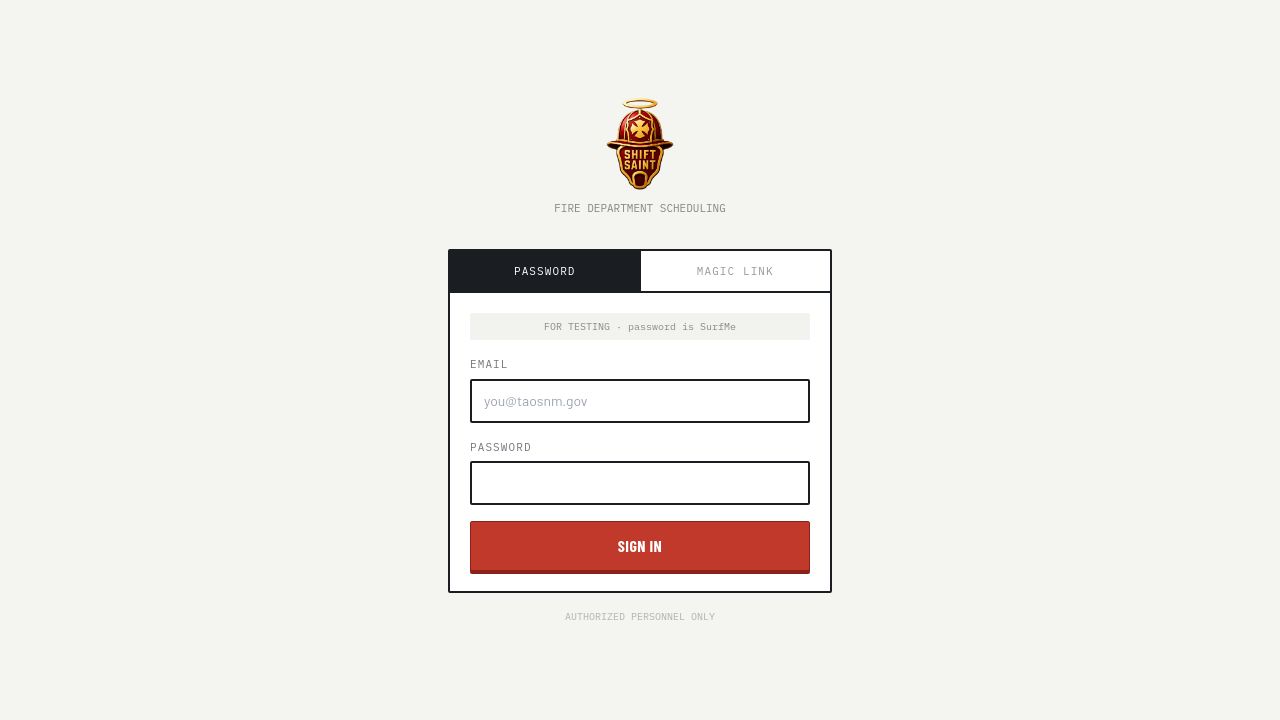 Screenshot of Shiftsaint.com