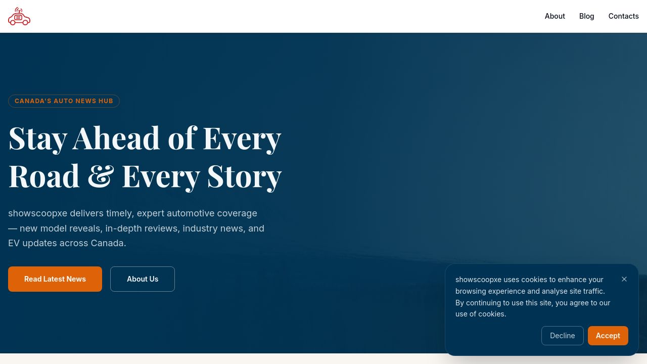 Screenshot of Showscoopxe.info