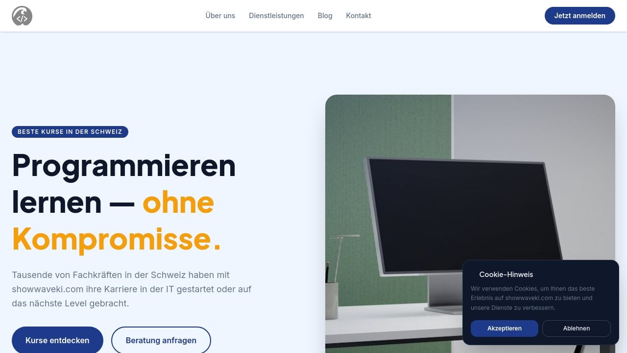 Screenshot of Showwaveki.com