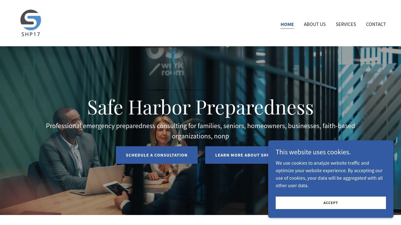 Screenshot of Shp17llc.com