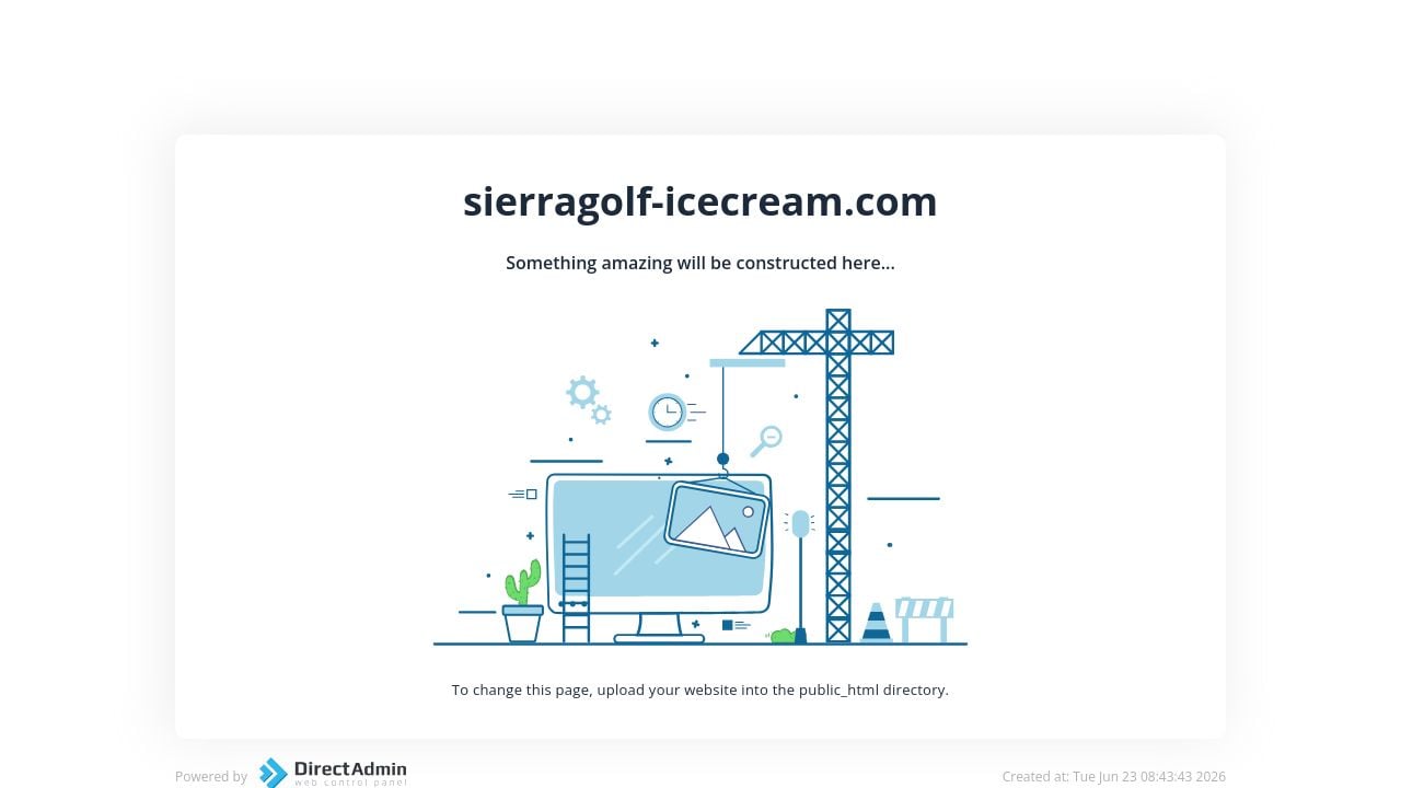 Screenshot of Sierragolf-icecream.com