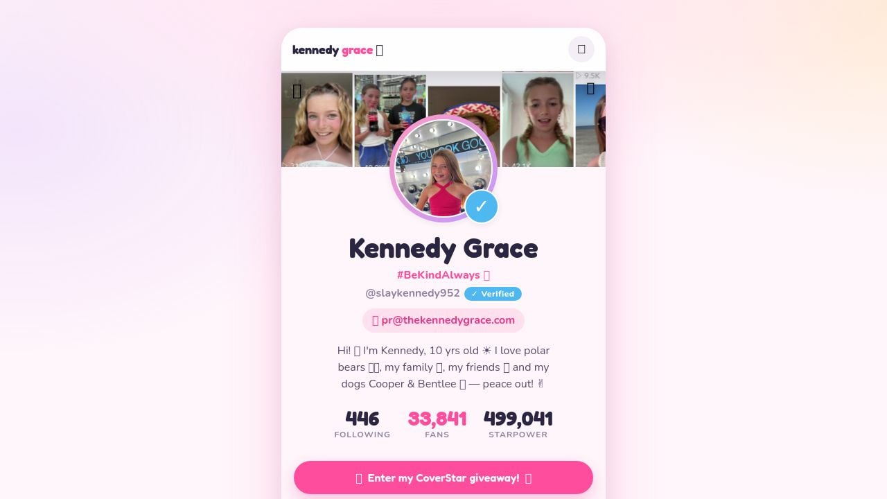 Screenshot of Slaykennedy.com