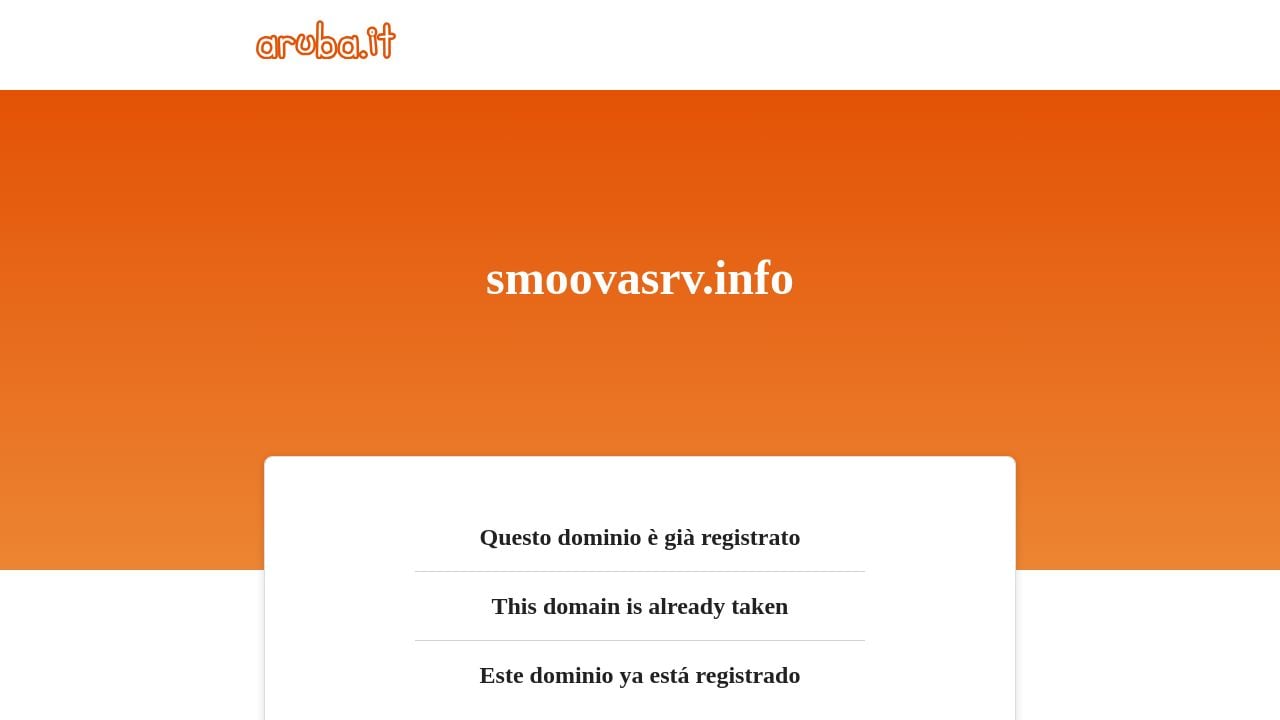 Screenshot of Smoovasrv.info