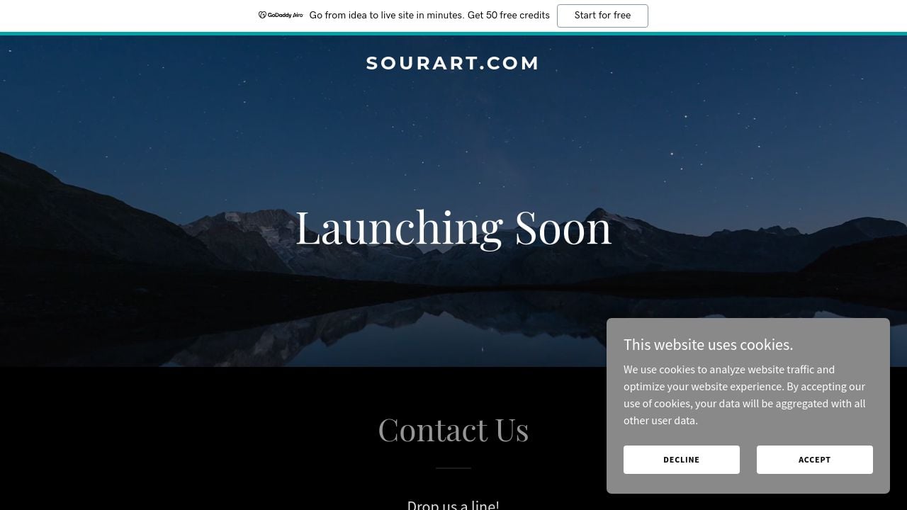 Screenshot of Sourart.com