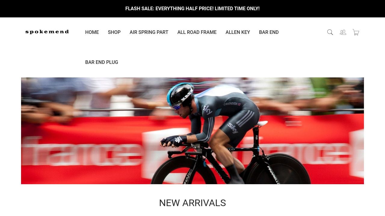 Screenshot of Spokemend.com