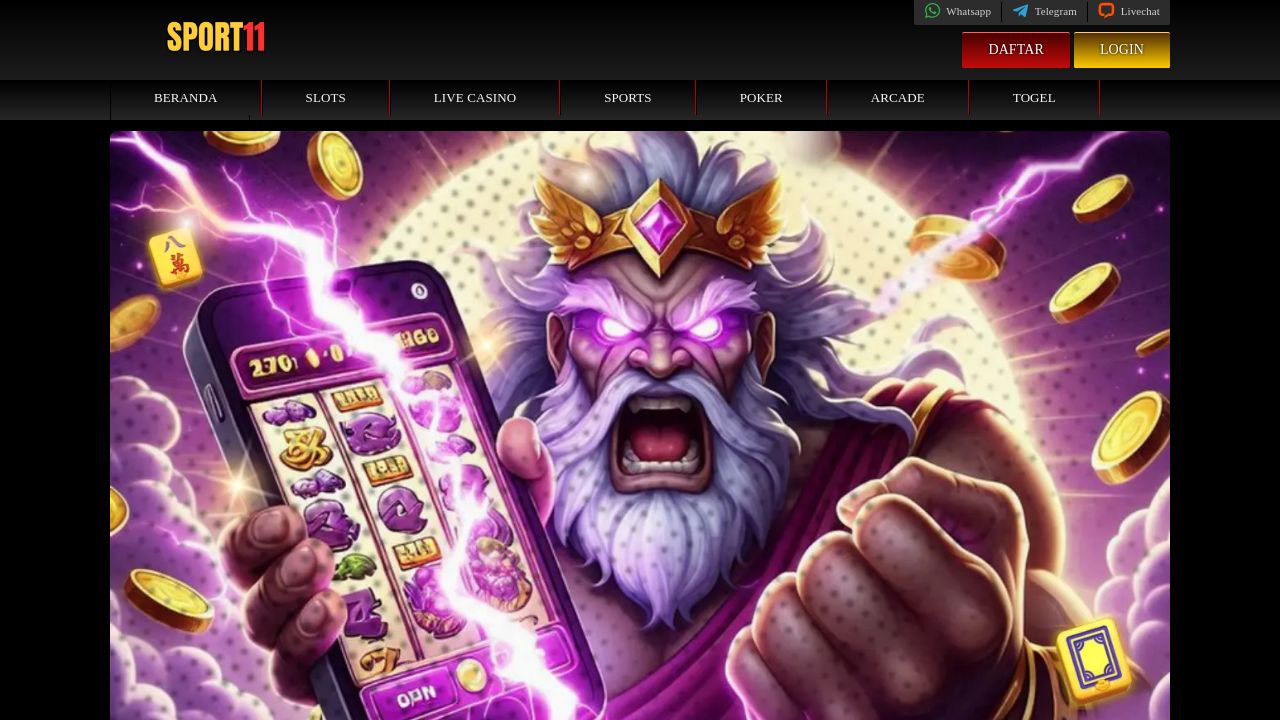 Screenshot of Sport11.org