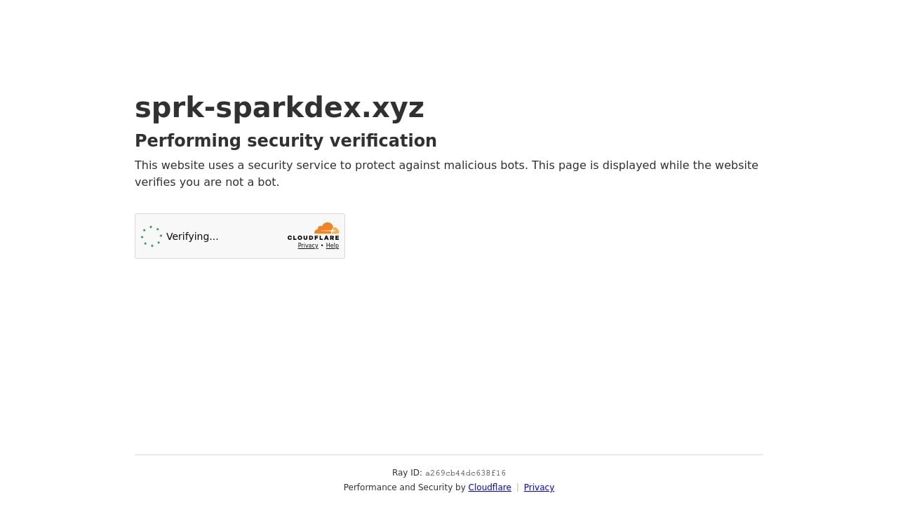 Screenshot of Sprk-sparkdex.xyz