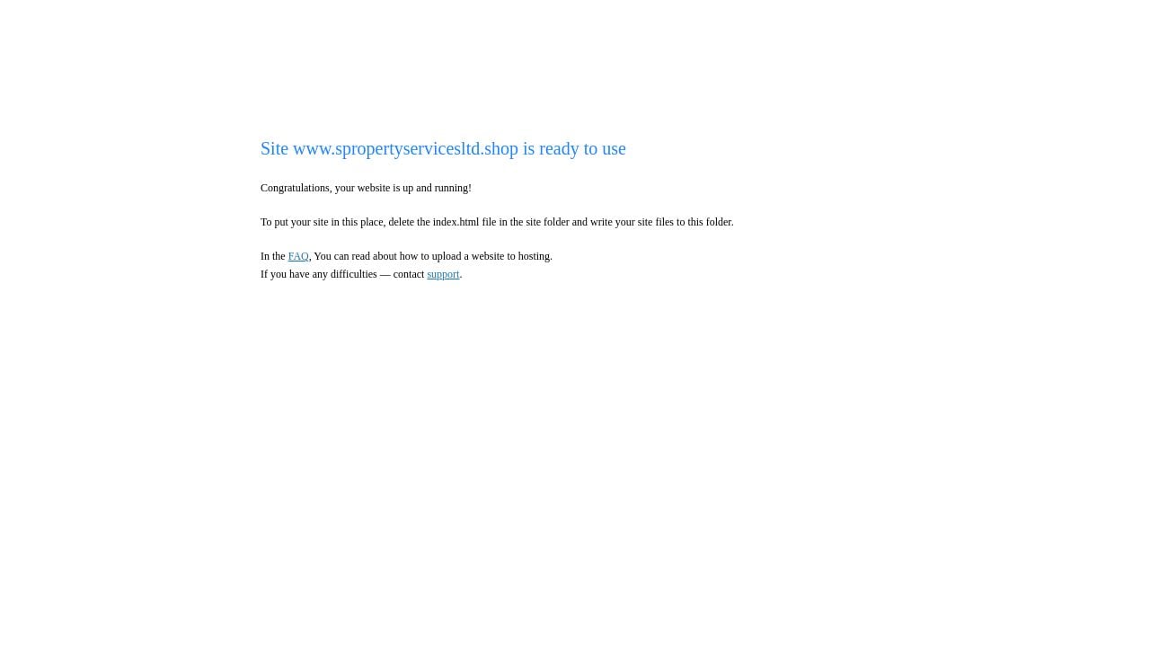 Screenshot of Spropertyservicesltd.shop