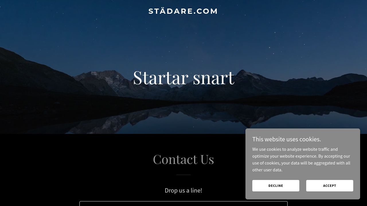 Screenshot of Städare.com