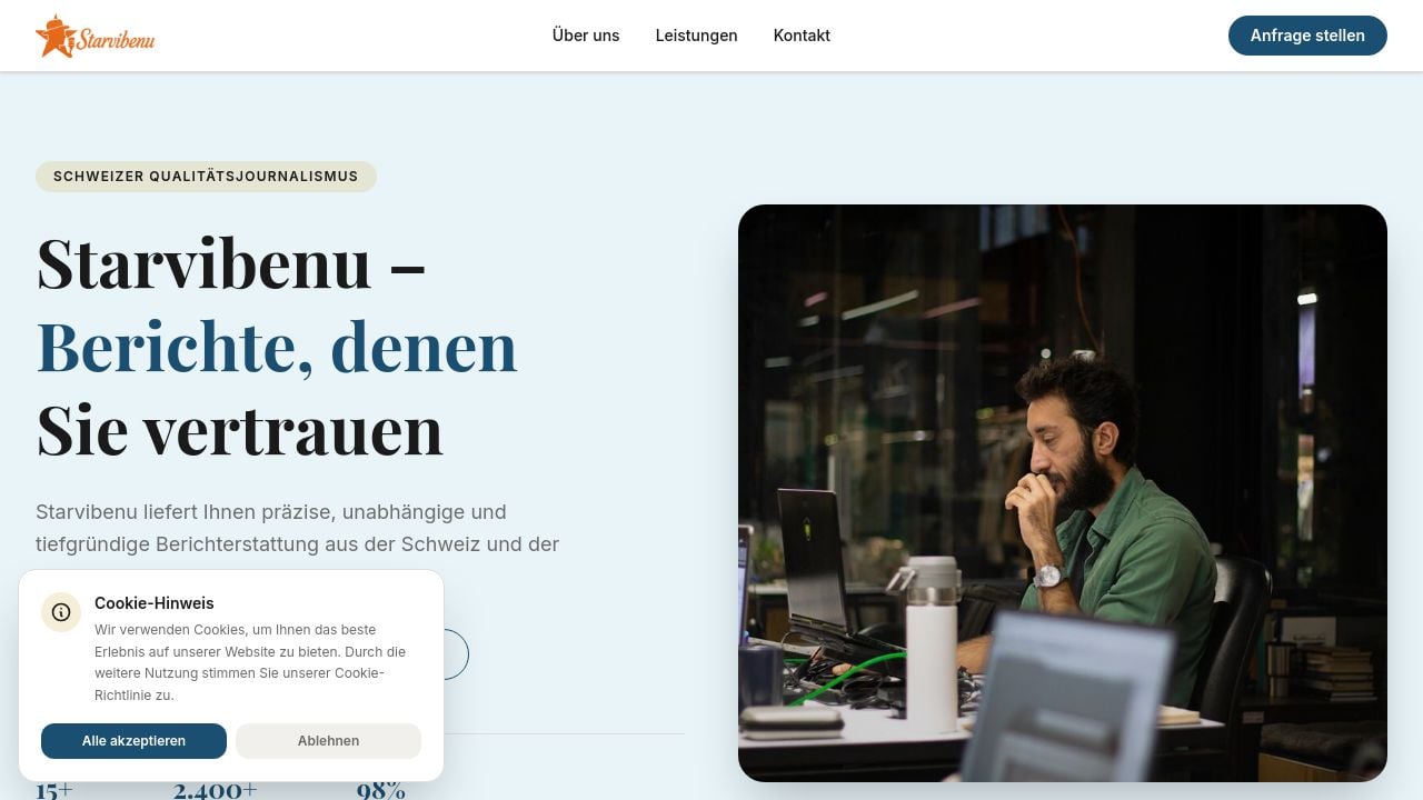 Screenshot of Starvibenu.info