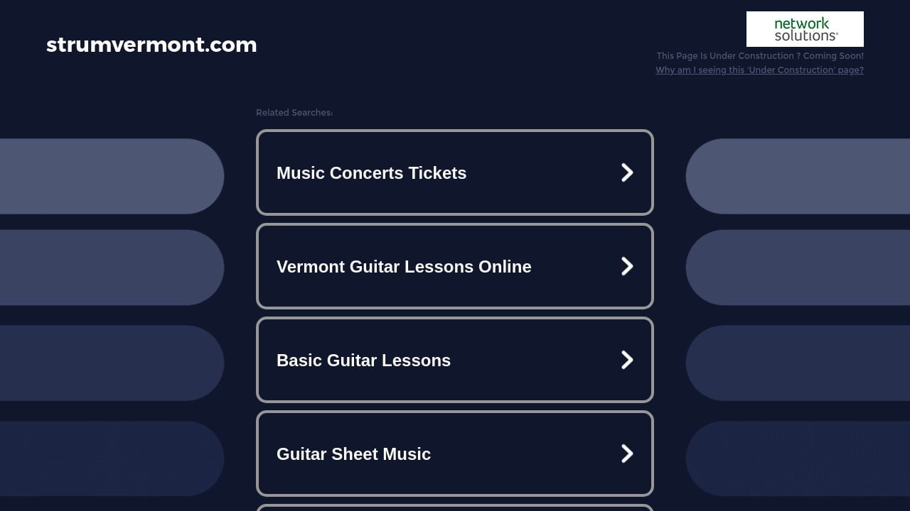 Screenshot of Strumvermont.com
