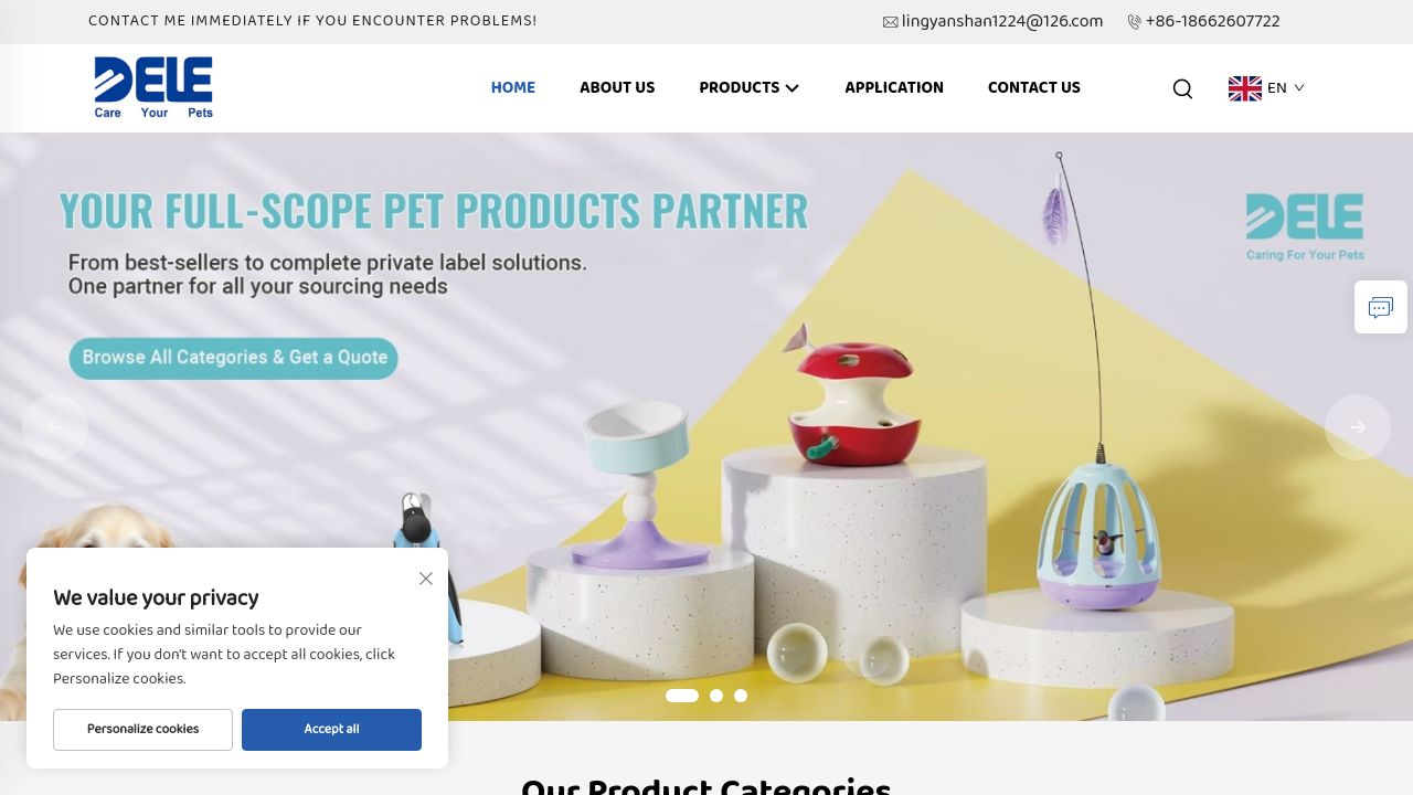 Screenshot of Szpetmate.com