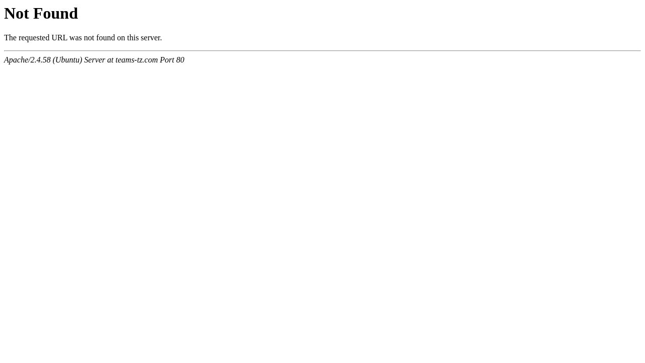Screenshot of Teams-tz.com